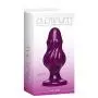 Doc Johnson Platinum Premium Silicone - The Spin - 5 in. Long and 2 in. Wide - Silicone Butt Plug - Anal Toy - Purple Doc Johnson Platinum Premium Silicone - The Spin - 5 in. Long and 2 in. Wide - Silicone Butt Plug - Anal Toy - Purple