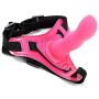 Stráp ǒn Strapless Plug Hollow Silicone Massager Extension Tools Men and Women