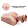 Lifelike Male Masturbator Pussy Ass Sex Doll - Adorime 3D Realistic Silicone Vagina Anal Adult Sex Toys for Men Masturbation and Natural Suction