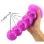 RestingFun Joy Wand Toy Silicone Plug Weighted Amal Trainer Role Play Sets Enhance Comfortable and Easy to Clean Powerful (Color : Purple)