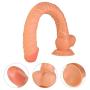 DJKFHIU 16.5Inch Realistic Dîldɔ Super Huge Long Tool with Suction Cup Ultra Soft for Women and Men DJKFHIU (Color : Flesh)