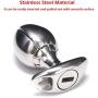 XuSha Silicone Anal Trainer Butt Plug Insert Stopper Hole Back Massager Sexual (Stainless)