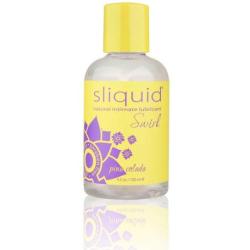 Sliquid Swirl Flavored Water Based Lubricant, Pina Colada, 4 Ounce