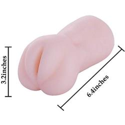 Sexbaby Male Masturbator Cup, Super Thick Soft &Realistic Vagina for Men