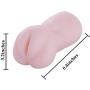 Sexbaby Male Masturbator Cup, Super Thick Soft &Realistic Vagina for Men