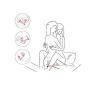 UGXYP Relax Toy Realistic T-Shirt Víbráţor Adult Toys Víbráţors Strapless Strapon Víbráţor Wireless Strap on Lesbian Double Penetration