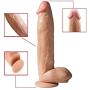 Personal 12in Luxury High Quality Huge Flesh Dîldɔ with Strong Suction Cup Massage Flexible Waterproof for Women