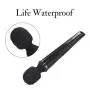 RUNSETOY Wireless Massager,Cordless Wand Waterproof Massager,USB Recharge,Big Size with Powerful Motor Personal (7 Modes) Black RUNSETOY Wireless Massager,Cordless Wand Waterproof Massager,USB Recharge,Big Size with Powerful Motor Personal (7 Modes) Black