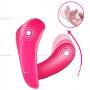 Body-Safe Silicone Wand Massager 10 Powerful Shock Vibrations Heating Muscle Massager IPX7 Full Waterproof Soundless - Remote Control Multi Shock Settings is Always a Right for You