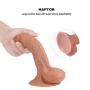 7.48 Inch Soft Flexible Female Personal Relax Massager with Handsfree Suction Cup H108