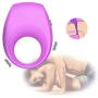 Kidavll Elastic Delay Pê-ňís RḮngs Male Testicle Víbràtors for Man USB Rechargeable CṎck RḮng Víbràtion Tasens Rîńg