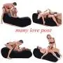 Portable Inflatable Sofa Wedge Pillow Climax Magic aid Position for Deeper Position Support PVC Flocking Bed Wedge Pillow for Couples Travel Exercise Bed Skills Portable Inflatable Sofa Wedge Pillow Climax Magic aid Position for Deeper Position Support PVC Flocking Bed Wedge Pillow for Couples Travel Exercise Bed Skills