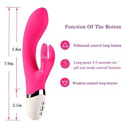 Health Sports Handheld Wireless Wand Massager Skin Friendly Silicone USB Charging Design 5 Silent Vibration Mode Solution Muscle Pain - Waterproof