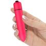 Silicone pocket size easy to carry mini bullet power toy ladies 10 speed waterproof cordless trigger point suitable for full body massage comfort and ease