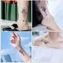 Ooopsiun 20 Sheets Temporary Tattoos For Women Girls and Men, Blue Dream Waterproof Temporary Tattoo Fake Tattoos Body Art Sticker Ooopsiun 20 Sheets Temporary Tattoos For Women Girls and Men, Blue Dream Waterproof Temporary Tattoo Fake Tattoos Body Art Sticker