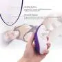 Adorime Clitoral Stimulator with Tongue Vibrator, Powerful Multi Speed Clit Vibrator with Heatable Silicone Tongue for Clitoris and Nipples Stimulation, Sturdy Oval Case, Removable Silicone Rim Adorime Clitoral Stimulator with Tongue Vibrator, Powerful Multi Speed Clit Vibrator with Heatable Silicone Tongue for Clitoris and Nipples Stimulation, Sturdy Oval Case, Removable Silicone Rim