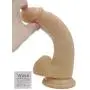 XIKEZAN 8&quot Lifelike Huge Dildo Realistic Penis Sex Toys with Suction Cup Base & Balls 100% Satisfaction Guaranteed (Brown)