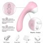G Spotter Vibrant Clitorial Toy Oral Tongue Simulator Multi Speed Clitorial Sucking Toy for Woment-Shirt Waterproof USB Rechargeable