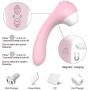 Viberate Rabbit Sucking Toys with 8 Speeds Strong Feeling Fluttering Large Size Toys for Women