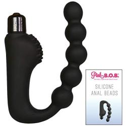 Vibrating Anal Beads - High Quality Hygienic and Hypoallergenic Silicone - 10 Functions of Vibration - Anal Sex Toy