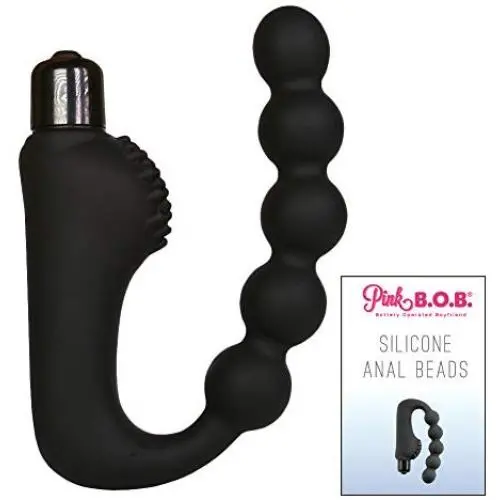 Vibrating Anal Beads - High Quality Hygienic and Hypoallergenic Silicone - 10 Functions of Vibration - Anal Sex Toy Vibrating Anal Beads - High Quality Hygienic and Hypoallergenic Silicone - 10 Functions of Vibration - Anal Sex Toy
