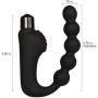 Vibrating Anal Beads - High Quality Hygienic and Hypoallergenic Silicone - 10 Functions of Vibration - Anal Sex Toy