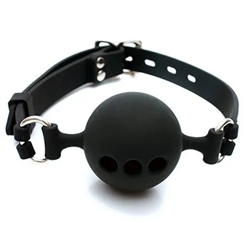 Wiffle Mouth Ball Breathable Gag - Davidsource Wiffle Ball Gag Breathable Silicone Ball With Holes Open Mouth Gag Sex Toy For Fetish Lover Wiffle Mouth Ball Breathable Gag - Davidsource Wiffle Ball Gag Breathable Silicone Ball With Holes Open Mouth Gag Sex Toy For Fetish Lover