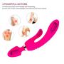 Wand Massager, Cordless Waterproof Massager for Body Muscles, Small Handheld Massager With 10 Powerful Modes, Quiet and Safe
