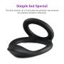 Utimi Silicone Cock Ring Multi-Functional Penis Ring Enhancing Adult Toys for Men,1.4" in Diameter