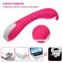 Personal Body Wand Deep Waterproof Heating Back Massager with Magic Powerful Therapeutic Vibrations, USB Cable Charging to Relieve Muscle Soreness Personal Body Wand Deep Waterproof Heating Back Massager with Magic Powerful Therapeutic Vibrations, USB Cable Charging to Relieve Muscle Soreness