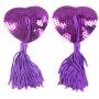 kanersty 7Pcs Faux Leather Purple Handcuffs Adult Restrictions Sex Toy Games Bondage Set