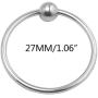 W-HELLO Stainless Steel Massager Ring Erection Enlarger Enhancer Rings Toy for Men