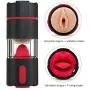 PENGLIN Mens Relax Toys Sucking Massager Pusseys Strocker Sleeve Cup Toys - Sexy Underwear for Men Tshirts