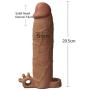 2 PCS Fantasy X-Tension Penis Sleeve Set,Add 2" in Head Cock Extender Male Penis Extension Sleeve Sheath (A)