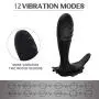 Vibrating Panties Wireless Remote Control Butterfly Vibrator, Wearable G Spot Vibrator for Women,Strong Rechargeable clitorals Stimulator,Panty Vibrator Sex Toy for Women and Couples (Black)