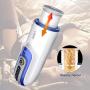 LSANNUY Relax Massage Wand Aircräft Cup Intelligent Oral Suck Machine Vibräting Pleasure Toy Mästurbator for Man with Woman Moan T-Shirt ABS+Soft Silicone Silicone Pleasure Toy