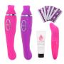 Kenrtuers 8 Modes Silicone Stimulator Rechargeable Massager Vibrator G-Sp-ot Massager Adult Toys for Women and Couple