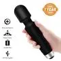 PALOQUETH Rechargeable Personal Wand Massager Electric Full Body Massager, Deep Tissue Massage for Muscles Neck Shoulder Back Leg Foot, Wireless Handheld Magic Massager Great Relax Gift for Women/Men PALOQUETH Rechargeable Personal Wand Massager Electric Full Body Massager, Deep Tissue Massage for Muscles Neck Shoulder Back Leg Foot, Wireless Handheld Magic Massager Great Relax Gift for Women/Men