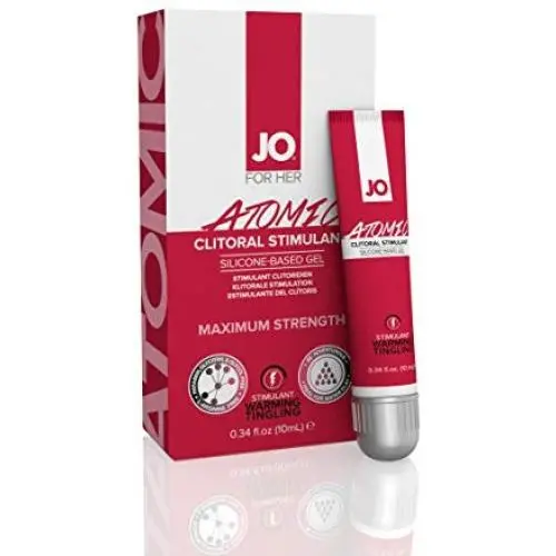 System Jo Jo Clitoral Atomic Clitoral Gel, 10 cc Box System Jo Jo Clitoral Atomic Clitoral Gel, 10 cc Box