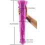 LZYAA Super Big Size Horse Dildo, 16.2Inch Long Suction Cup Animal Penise Sex Toys, Women Masturbation Couple Flirt (Purple)