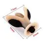 Tralntion Electro Shock Large Vibrating Anal Plug Electrical Stimulation Butt Plug Electroanal Vibrator Butt Plug Anal Dilator Vibrator Electro Sex Toys