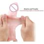 MISSOX Reusable Sleeve for Men Realistico Extender Enlargement 9 INCH Large Extra 3 INCH