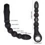 Vibrating Anal Beads Anal Vibrator, Greenpinecone Prostate Massager with Pull Ring, Anal Training Butt Plug with 2 Motors and 27 Stimulation Patterns, Rechargeable and Waterproof for Men Women Couple Vibrating Anal Beads Anal Vibrator, Greenpinecone Prostate Massager with Pull Ring, Anal Training Butt Plug with 2 Motors and 27 Stimulation Patterns, Rechargeable and Waterproof for Men Women Couple