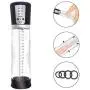 Penis Pump Rechargeable Automatic Penis Vacuum Pump Electronic Male Enhancement Training Device Clear Cylinder with 4 Penis Rings Penis Pump Rechargeable Automatic Penis Vacuum Pump Electronic Male Enhancement Training Device Clear Cylinder with 4 Penis Rings
