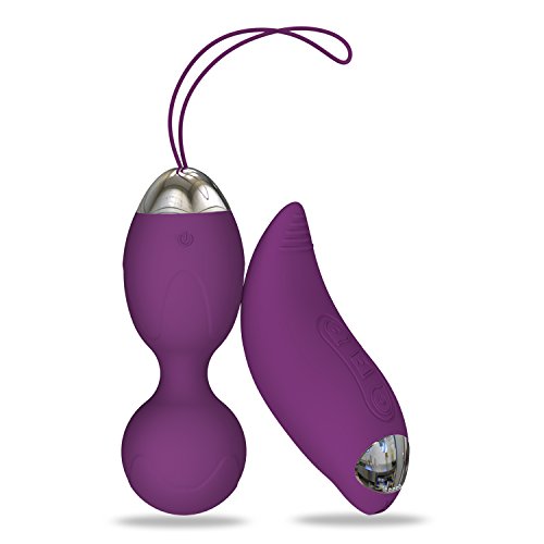 Yetrun Mini Adult Sex Toys Wireless Remote Control Electric Kegel Balls - Exercises Pelvic Floor & Massage the Vagina Muscles-10 Vibration Modes and USB Rechargeable Vibrator for Women and Couples