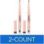 Maybelline Total Temptation Eyebrow Definer Pencil, Deep Brown, 2 Count