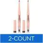 Maybelline Total Temptation Eyebrow Definer Pencil, Deep Brown, 2 Count