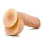 Eden 8.5" Realistic Thick Dildo with Balls Suction Cup Harness Compatible (Beige) Eden 8.5" Realistic Thick Dildo with Balls Suction Cup Harness Compatible (Beige)