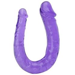 KOCOME Jelly Double Penetration Anal Butt Plug Dildo Penis Sex Tool For Lesbian Gay