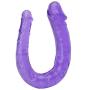 KOCOME Jelly Double Penetration Anal Butt Plug Dildo Penis Sex Tool For Lesbian Gay